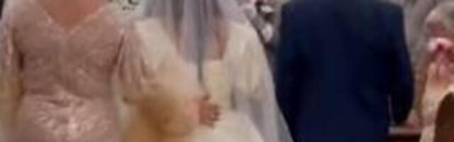 SVEKRVA OSVANULA U BELOJ ČIPKI NASRED NAŠEG VENČANJA! A kad smo otvorili KOVERTU sledili smo se: CELO VEČE JE...