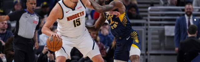 Jokiću malo falilo za tripl-dabl: Denver zgazio Indijanu