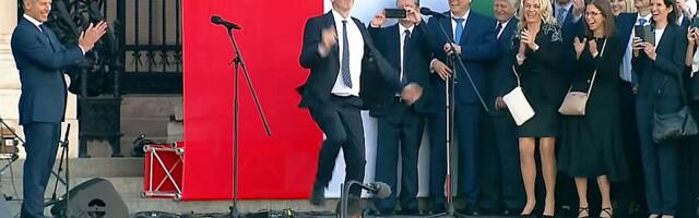 VIDEO Novi ministar zdravlja zaplesao na inauguraciji premijera Mađara