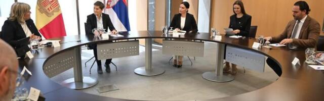 POSEBNU PAŽNJU POSVETILI EVROPSKIM INTEGRACIJAMA: Brnabić se sastala sa članovima Odbora za spoljnu politiku parlamenta Andore