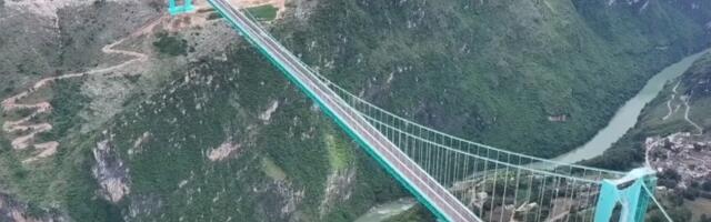 Čardak ni na nebu ni na zemlji – u Kini se otvorio najviši most na svetu