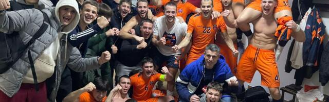 Leteći Holanđanin srušio Zvezdu u prepunoj dvorani u Vrbasu (VIDEO)