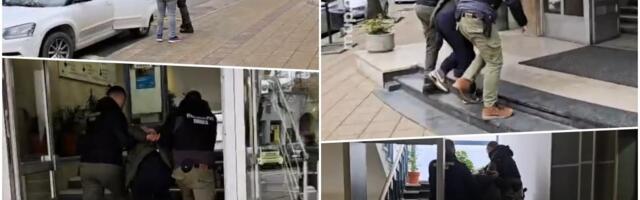 OVAKO JE UHAPŠEN OSUMNJIČENI ZA SILOVANJE U TAKSIJU U MEROŠINI! Davio, tukao i napastvovao devojku (27), oteo joj 7.000 dinara, ona stisla panik taster (VIDEO)