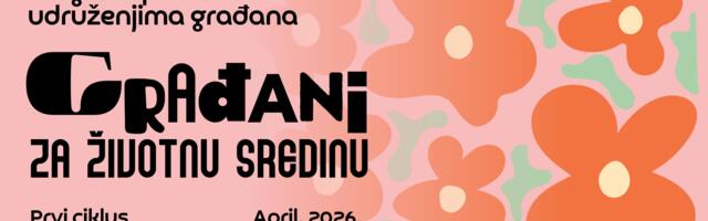 Pokrenut prvi ciklus programa podrške „Građani za životnu sredinu“