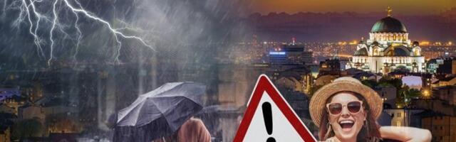 POPALJENI METEOALARMI NA TERITORIJI CELE SRBIJE! STIŽU PLJUSKOVI SA GRMLJAVINOM! Ovde nepogode naglo prekidaju toplotni talas