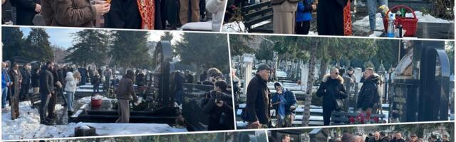 EVO ZAŠTO VELJKO I ANASTASIJA NISU DOŠLI NA POMEN OCA Sveštenik iz hrama došao na Novo groblje, Ražnatovići ispoštovali tradiciju, ali prvi put bez njih (VIDEO)