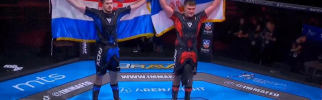 Region bruji o potezu Srbina i Hrvata: Tukli se za zlato, pa razmenili zastave (VIDEO)