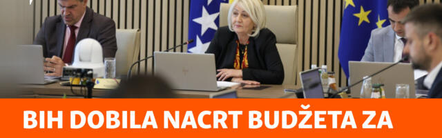 BiH dobila nacrt budžeta za ovu godinu, najveće povećanje za vojsku
