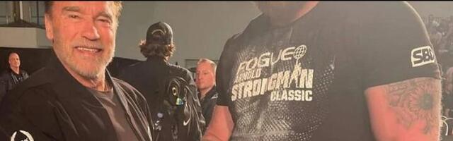 Švarceneger sićušan pored najjačeg na svetu!