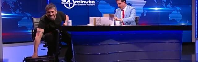 A GDE JE ŠOLJA? Pogledajte šta je Kesić poklonio gostu