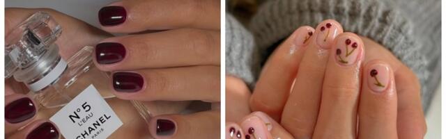 Manikir u boji tamne višnje će biti najtraženiji ove jeseni, a mi vam donosimo ideje