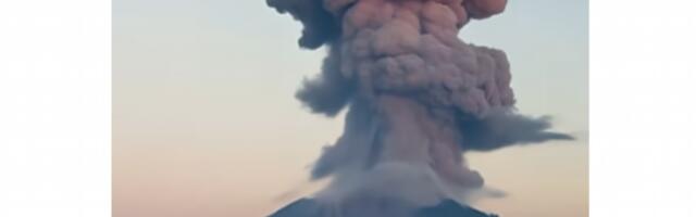 ERUPCIJA USPAVANOG VULKANA! Sve je bilo mirno 10.000 godina, sada je počeo da bljuje vatru!