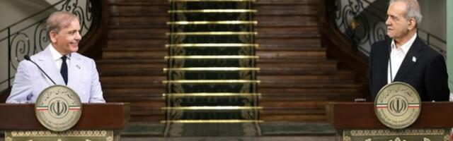 Premijer Pakistana Šarif razgovarao sa iranskim predsednikom Pezeškijanom o planu za stvaranje uslova za mirovne pregovore