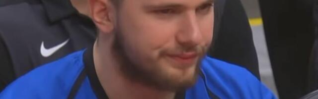 MOŽDA NEĆE BITI MVP, ALI IGRA OZBILJNU KOŠARKU: Ludilo Luke Dončića, pravi "magiju", a izraz lica mu je tek HIT!