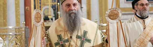 Patrijarh Porfirije služio Vaskršnju liturgiju u Pećkoj patrijaršiji