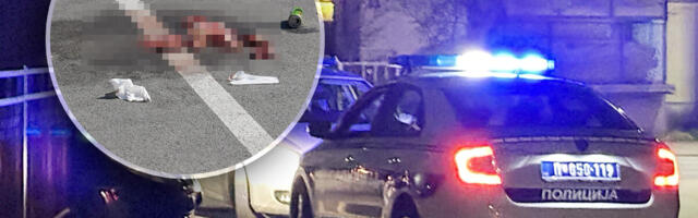 OVDE JE UBIJEN MLADIĆ (19): Lokva krvi, gaze i zavoji ostali na parkingu u Čačku nakon stravičnog zločina (FOTO)