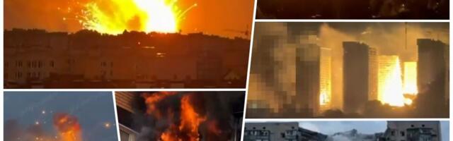 RUSKA OSVETA ZA UKRAJINSKE UDARE PO RAFINERIJAMA: Masovni napadi na Kijev, najmanje 16 mrtvih! (VIDEO, FOTO)