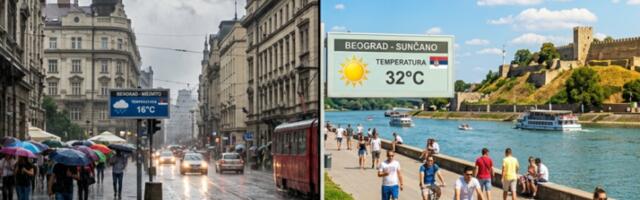 VREMENSKA PROGNOZA ZA SRBIJU: Nakon potopa u prestonici, meteorolozi najavljuju tropske temperature, ali i novi šok sredinom nedelje!