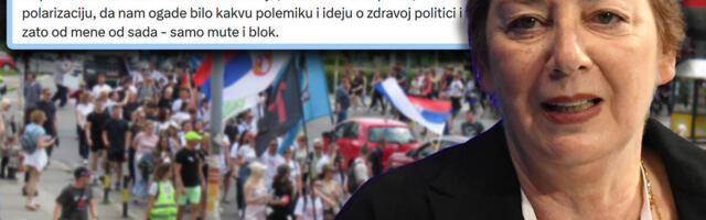 BUKTI RAT U BLOKADERSKIM REDOVIMA! Zavladala totalna paranoja, Antonela Riha napala studente blokadere: UBEĐENA SAM DA RADE ZA VLAST!