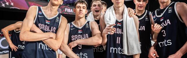 Evo gde možete da gledate uživo TV prenos košarkaša Srbija - Litvanija u četvrtfinalu SP za kadete