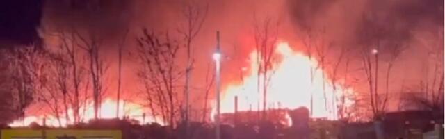 Veliki požar u Ustaničkoj ulici! (VIDEO)