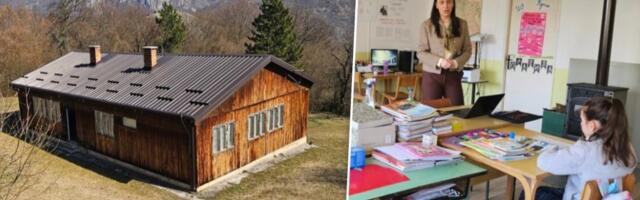 Mala Marija udahnula život seoskoj školi! Put kroz šumu i preko brda nisu prepreka, ona ne izostaje!