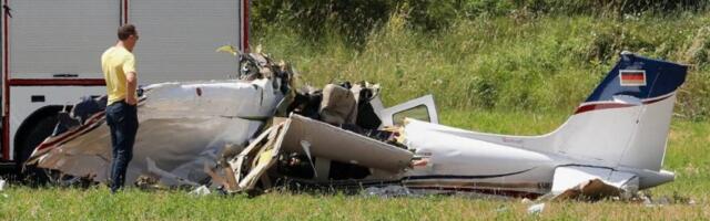 AVION SE PREPOLOVIO PRI UDARU! JEZIVI detalji pada letelice u Hrvatskoj: Pilot iznenada napravio spiralu i ZABIO SE U ZEMLJU! (FOTO, VIDEO)
