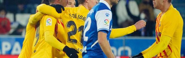 Mučno je gledati ovu Barsu: Alaves četiri minuta delila od boda (VIDEO)