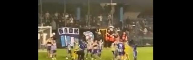 SKANDAL Golman Budućnosti nokautirao saigrača (VIDEO)