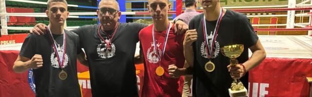 Klub “Gard 018” doneo u Niš pehar i tri zlatne medalje