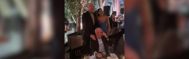 Željko Obradović na 18. rođendanu sina Predraga Danilovića