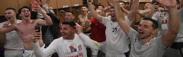 Veseli se srpski rode: Najbolje fotke slavlja Orlova u Lisabonu (VIDEO)