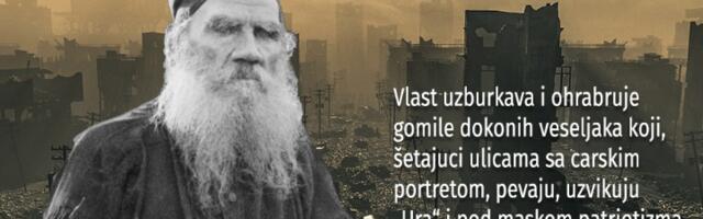 Lav Tolstoj o ratu: Zapis star 118 godina, gađa centar