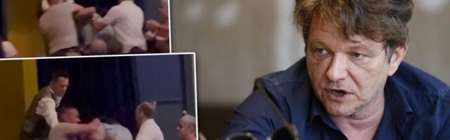 Užas u Frankfurtu! Blokaderi hteli da rastrgnu čoveka jer je Bjelogrliću i proglasovcima postavio samo jedno pitanje - jezive scene (VIDEO)