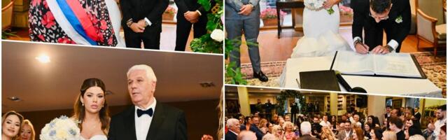 OŽENIO SE SIN DIREKTORA GRANDA! Dušan i Staša zakleli su se na večnu ljubav: Evo kako se mlada od danas preziva (FOTO/VIDEO)
