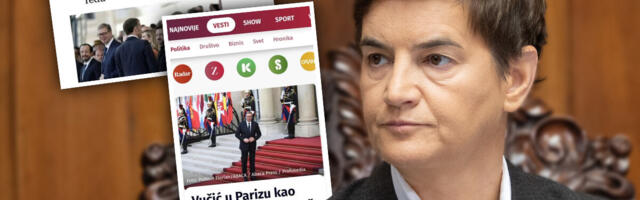 "OVO NIJE NOVINARSTVO, VEĆ DIJAGNOZA!" Brnabićeva sa DVE FOTOGRAFIJE ogolila najnoviji medijski spin blokaderskog portala o Vučiću u Parizu (FOTO)