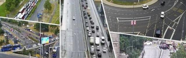 Kiša usporila saobraćaj širom Beograda: Ovde se stvaraju najveće gužve - oglasio se i AMSS sa upozorenjem (FOTO)