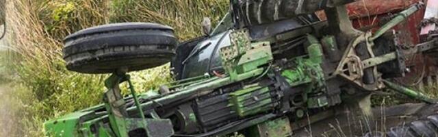Saobraćajna nesreća kod Rače: Prevrnuo se traktor, vozaču (48) nije bilo spasa