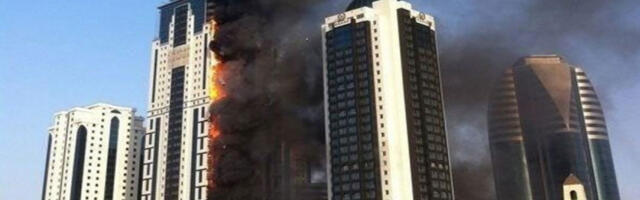 Експлозија у срцу Грозног: уништени спратови небодера, Москва сумња на украјински напад