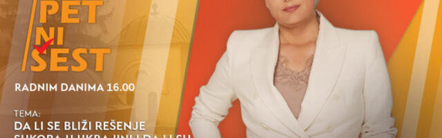 DA LI SE BLIŽI REŠENJE SUKOBA U UKRAJINI? - u današnjoj emisiji “NI 5 NI 6” od 16.00