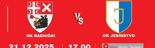 Radnički dočekuje Jedinstvo