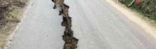 Klizište na putu Košutnjak–Ilićevo: Postavljena privremena signalizacija