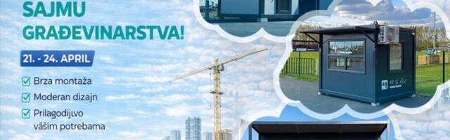 JUBIRALNI 50. PUT: Ekobox na sajmu građevine u Beogradu - savremena rešenja za modularnu gradnju!