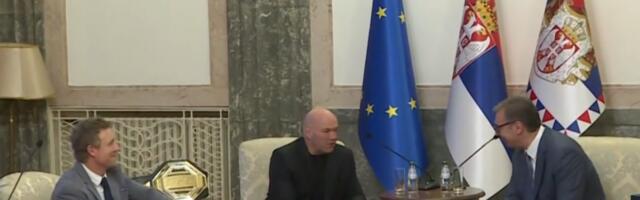 Važan sastanak na Andrićevom vencu: Vučić sa predsednikom UFC Dejn Vajtom