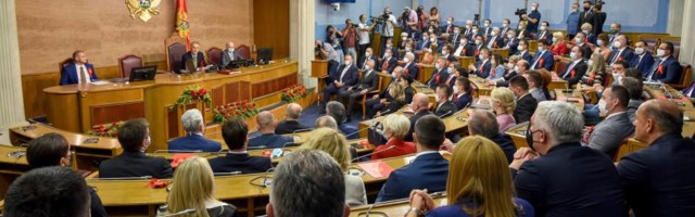 Formirana nova skupštinska većina u Crnoj Gori, po prvi put bez DPS-a
