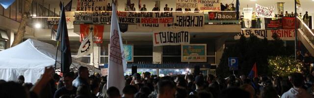 Peti dan blokade RTS-a: Studenti ne posustaju, uprava javnog servisa podnela krivičnu prijavu