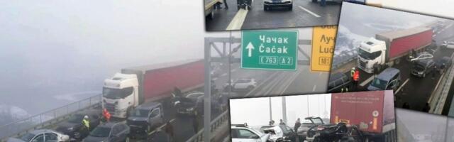 Slike lančanog na Milošu Velikom lede krv u žilama! "Audi" pod kaminom, delovi rasuti na sve strane (FOTO)