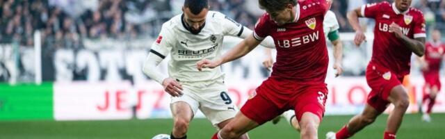 Bundesliga: Menhengladbah prokockao šansu, Štutgart ubedljivo slavio (VIDEO)