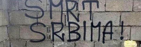 "SMRT SRBIMA, BOSNA BOŠNJACIMA!" Grafiti mržnje u BiH na kasarni "Zaim Imamović" u Pazariću