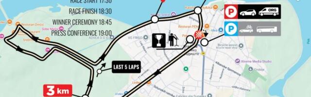 TAČNO U 11 SATI IZ CENTRA BEOGRADA! Velika biciklistička trka kreće u sredu sa Savskog trga